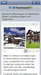Mobile Screenshot of gaestehaus-zibert.de